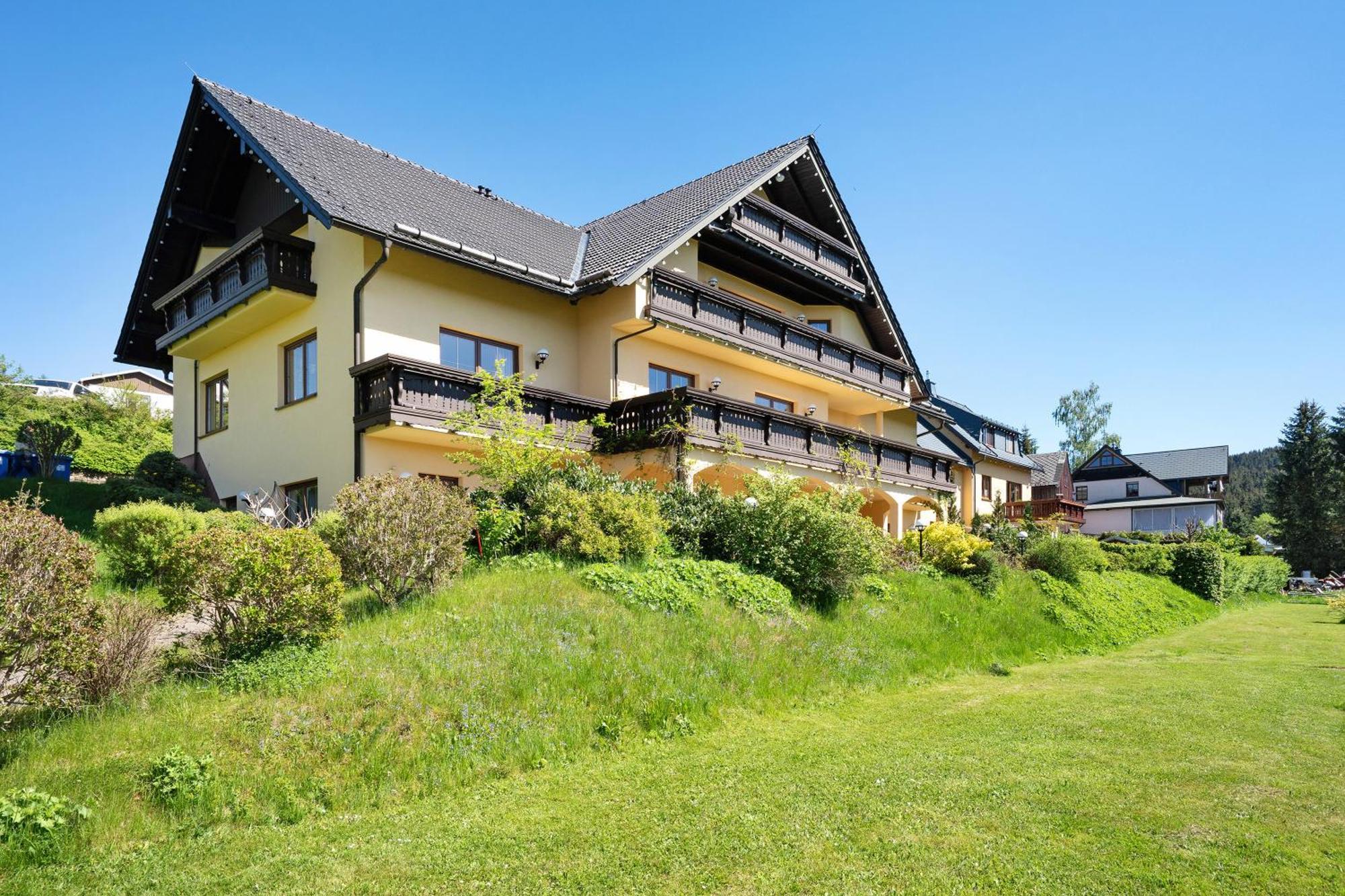 Pension Bergblick Marienberg Exterior photo