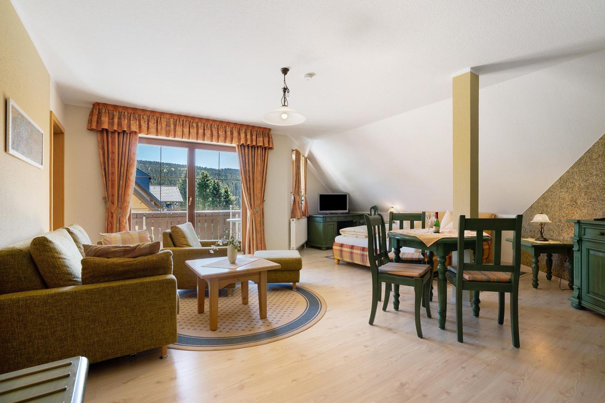 Pension Bergblick Marienberg Exterior photo