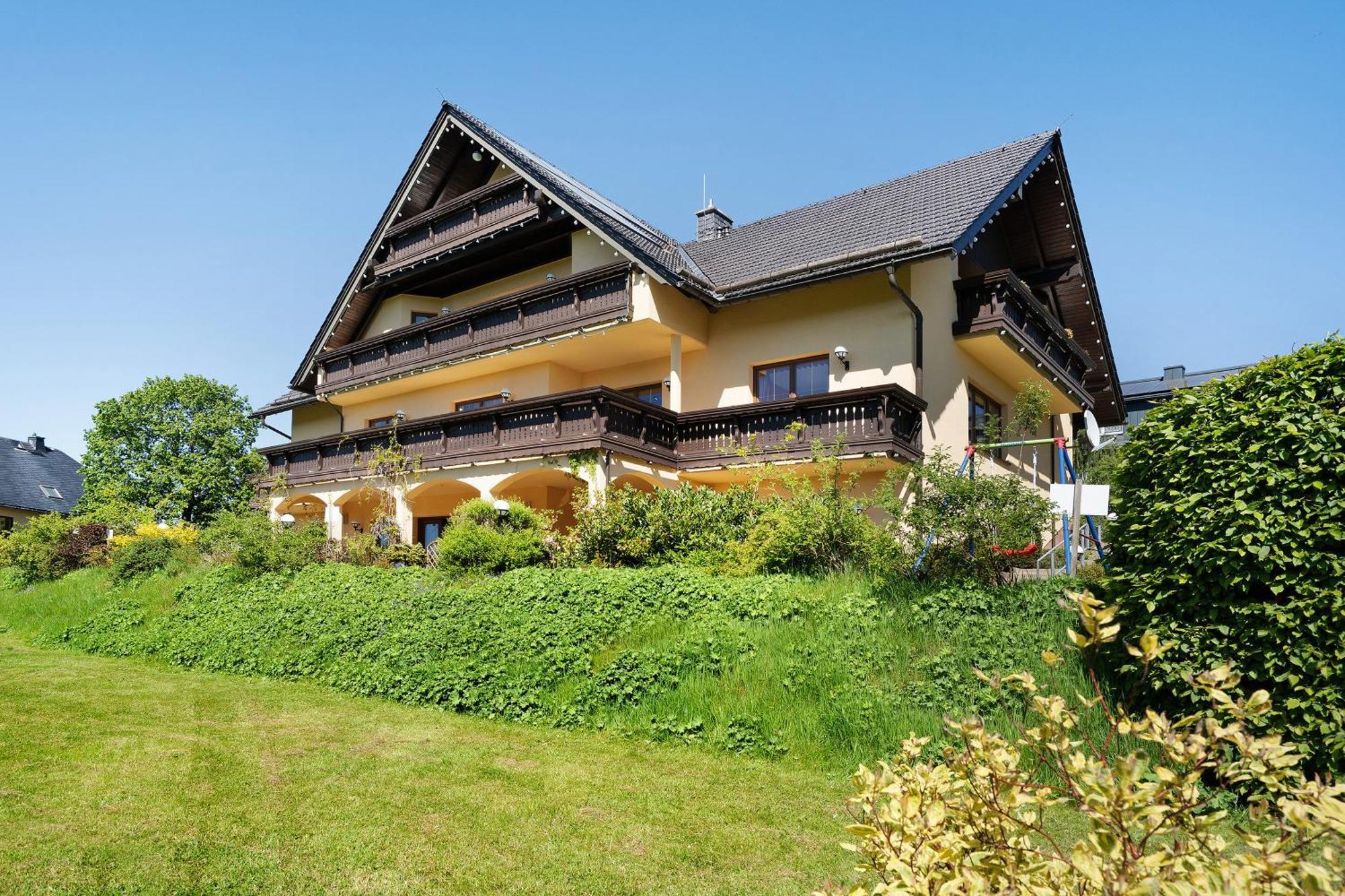 Pension Bergblick Marienberg Exterior photo