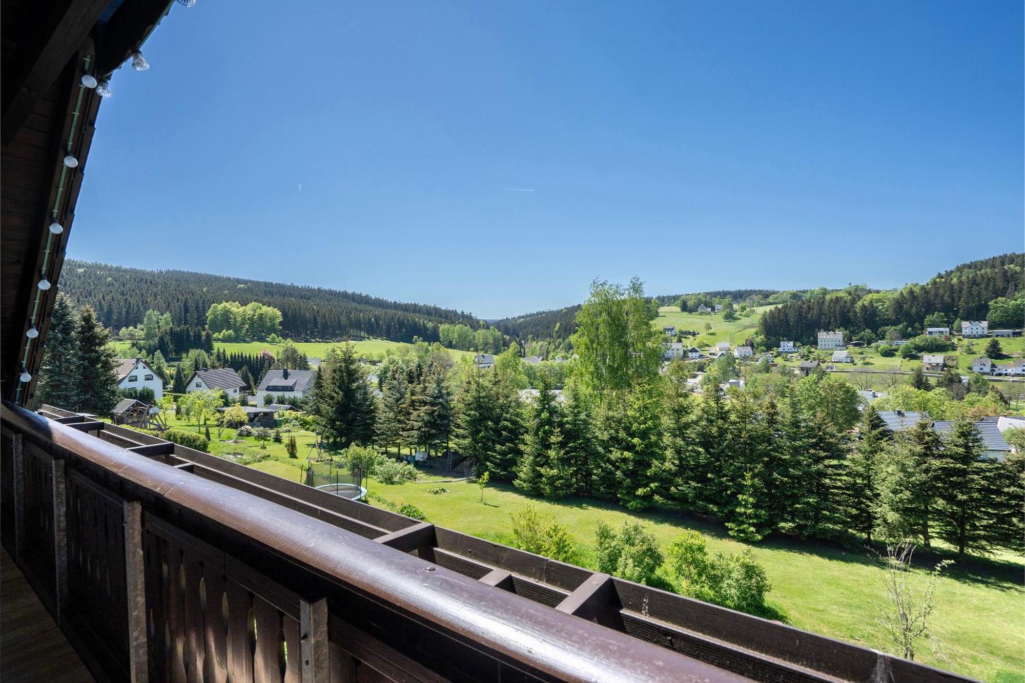 Pension Bergblick Marienberg Exterior photo
