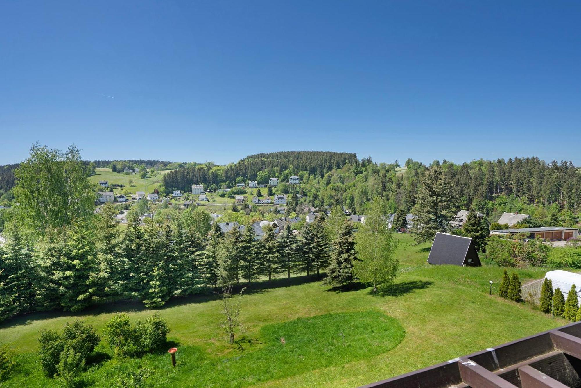 Pension Bergblick Marienberg Exterior photo
