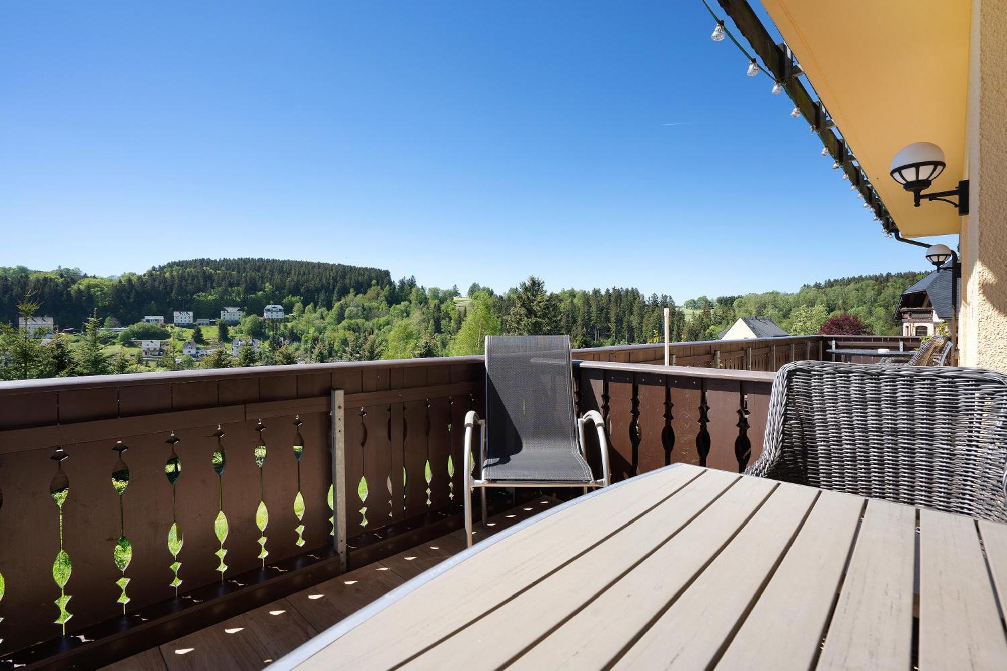 Pension Bergblick Marienberg Exterior photo