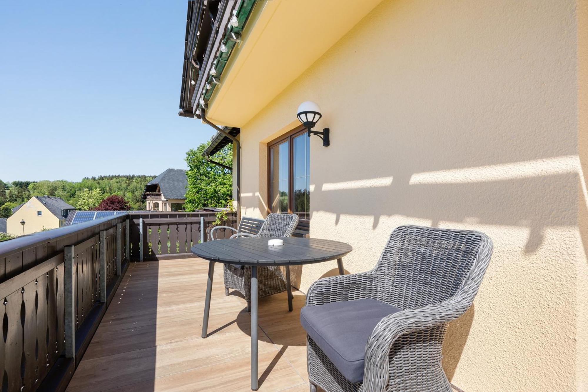 Pension Bergblick Marienberg Exterior photo