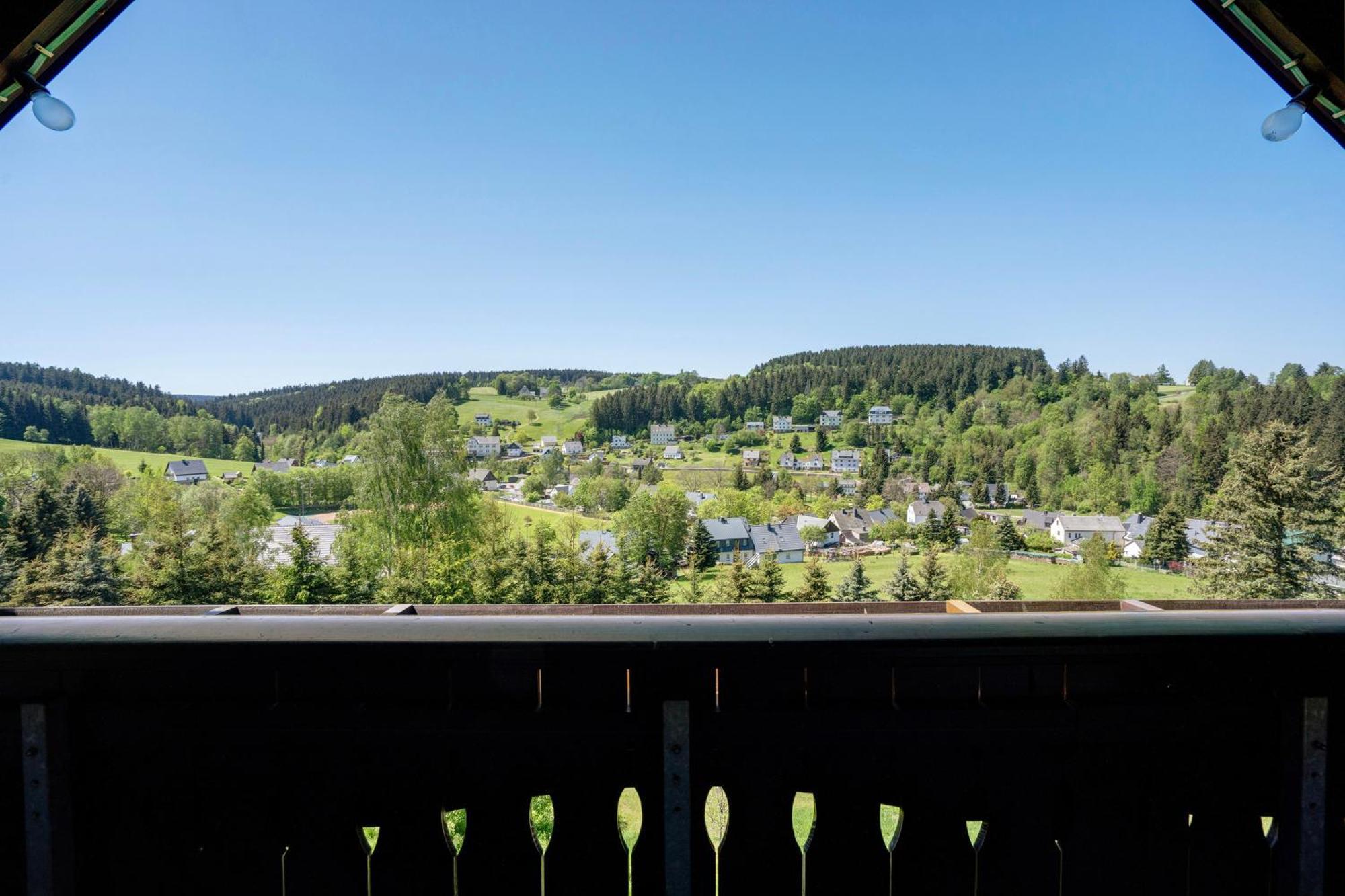 Pension Bergblick Marienberg Exterior photo